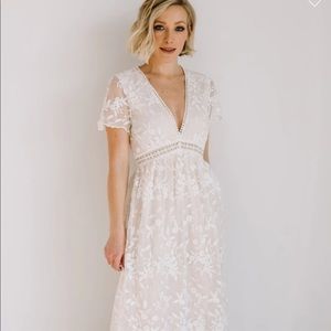 Baltic Born White Maxi Dress